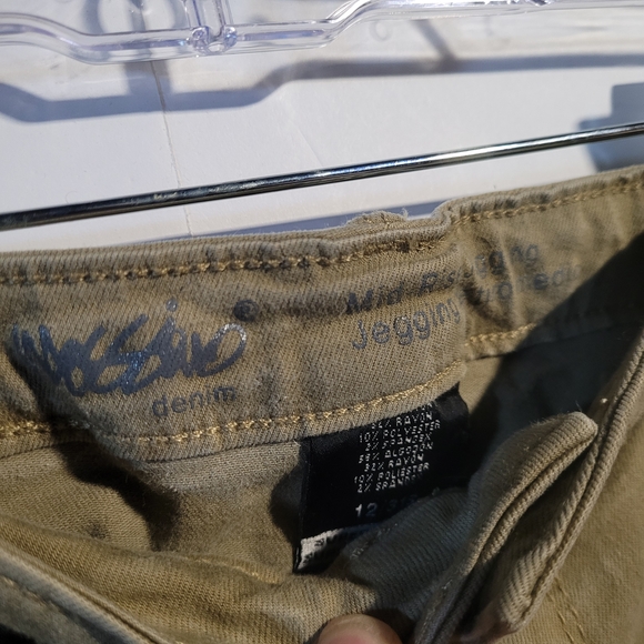 Mossimo Denim Mid Rise Khaki Jeggings - Picture 4 of 4